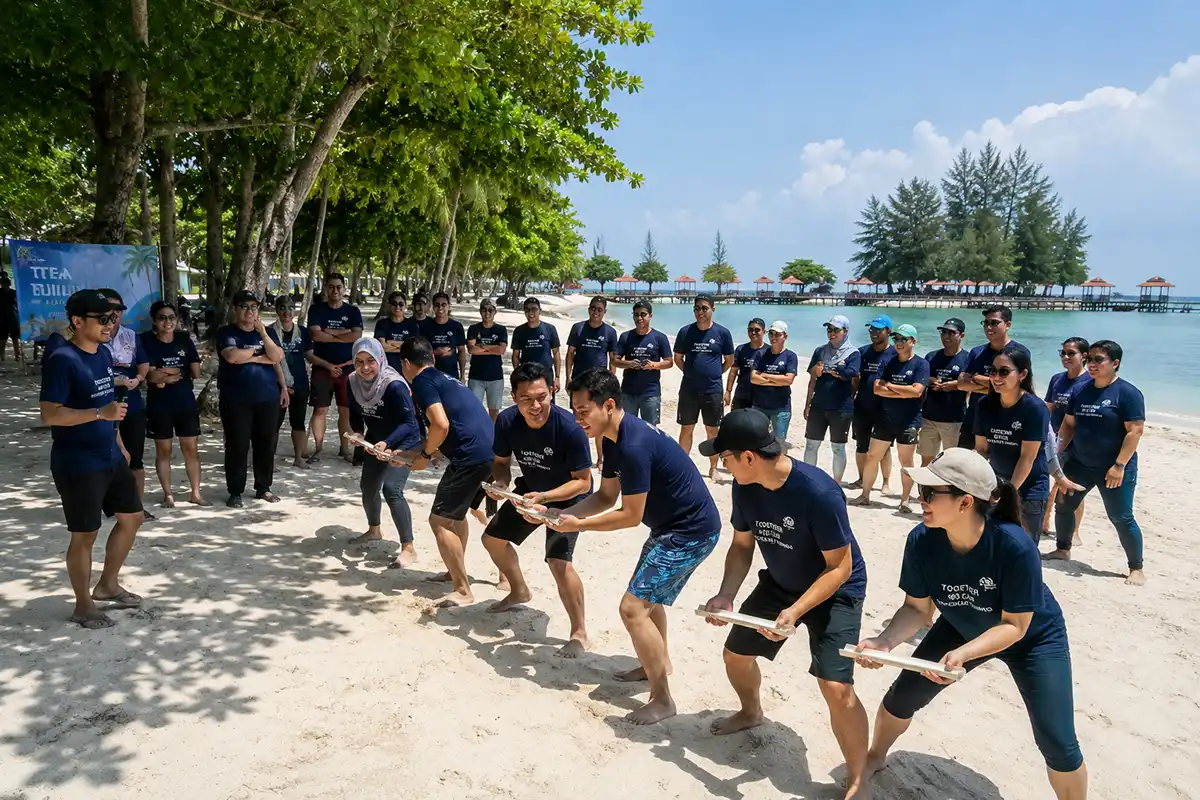 Pulau Seribu untuk Gathering Kantor: Memilih Destinasi Sesuai Acara 6 aktivitas gathering kantor di Kepulauan Seribu