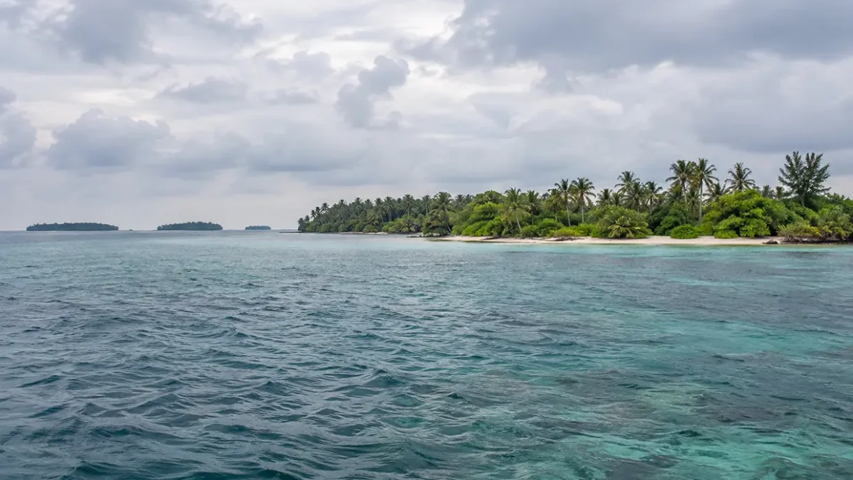 Pulau Seribu saat musim hujan