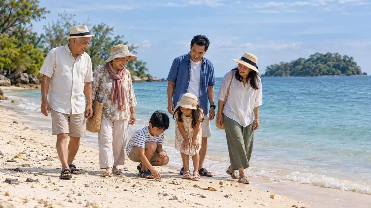 Pulau Seribu untuk lansia