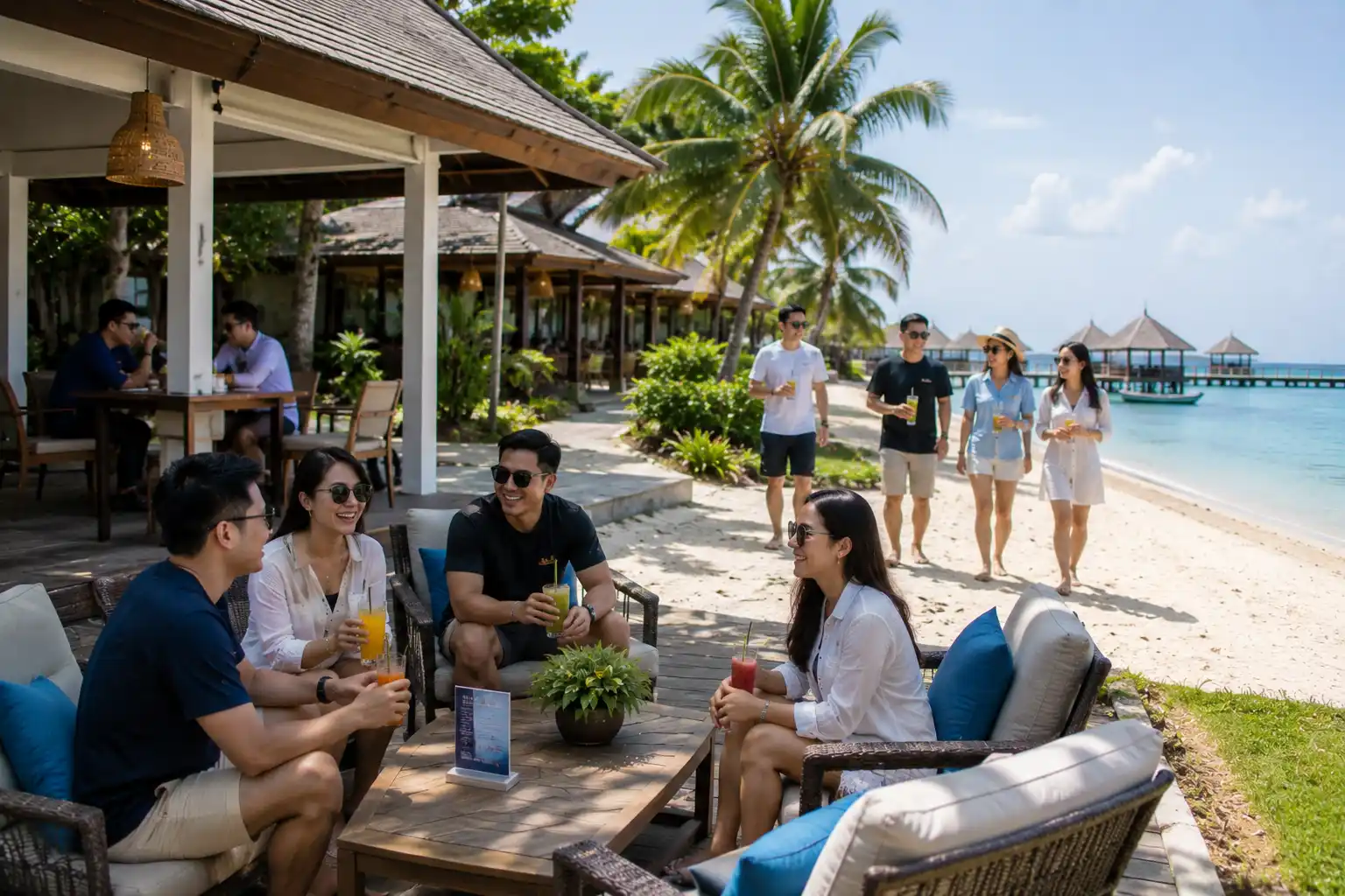 resort untuk outing perusahaan Pulau Seribu