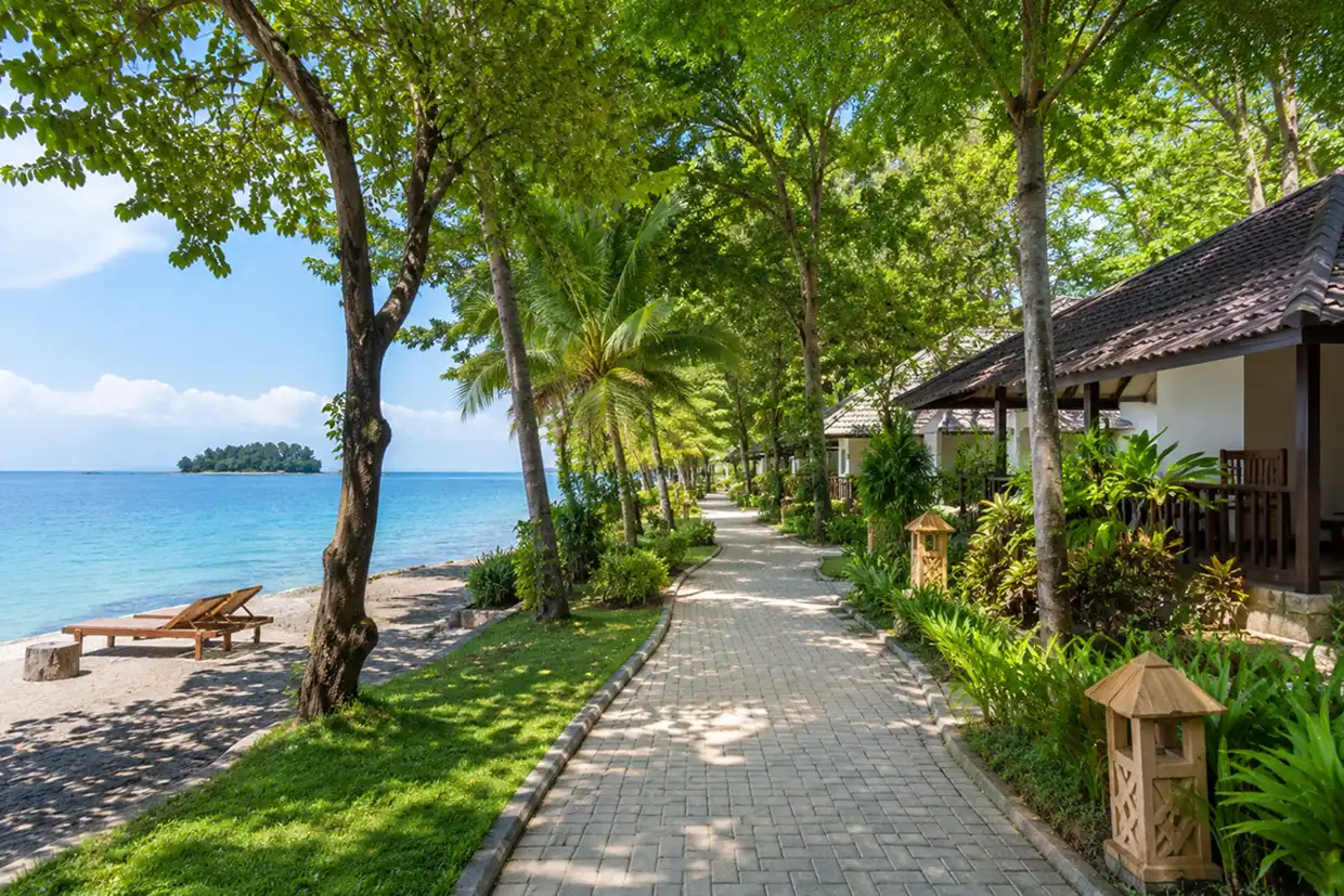 resort tropis Kepulauan Seribu