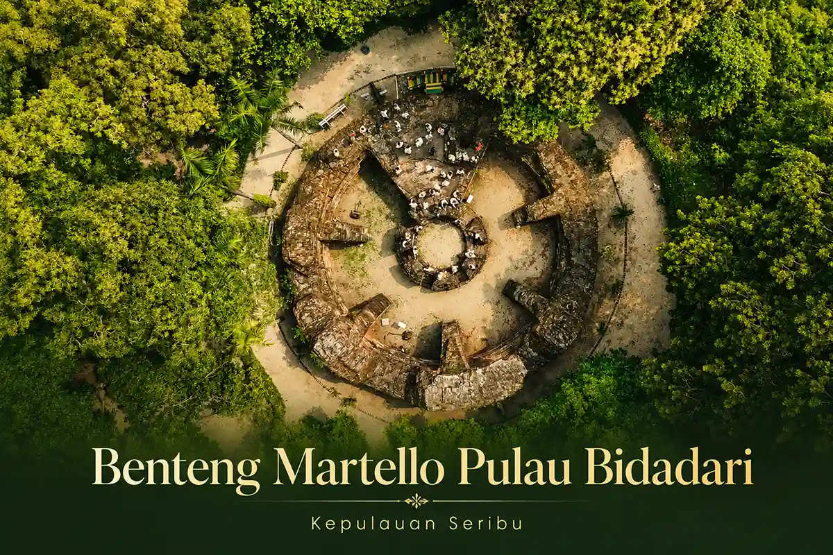 Benteng Martello Pulau Bidadari Resort Kepulauan Seribu