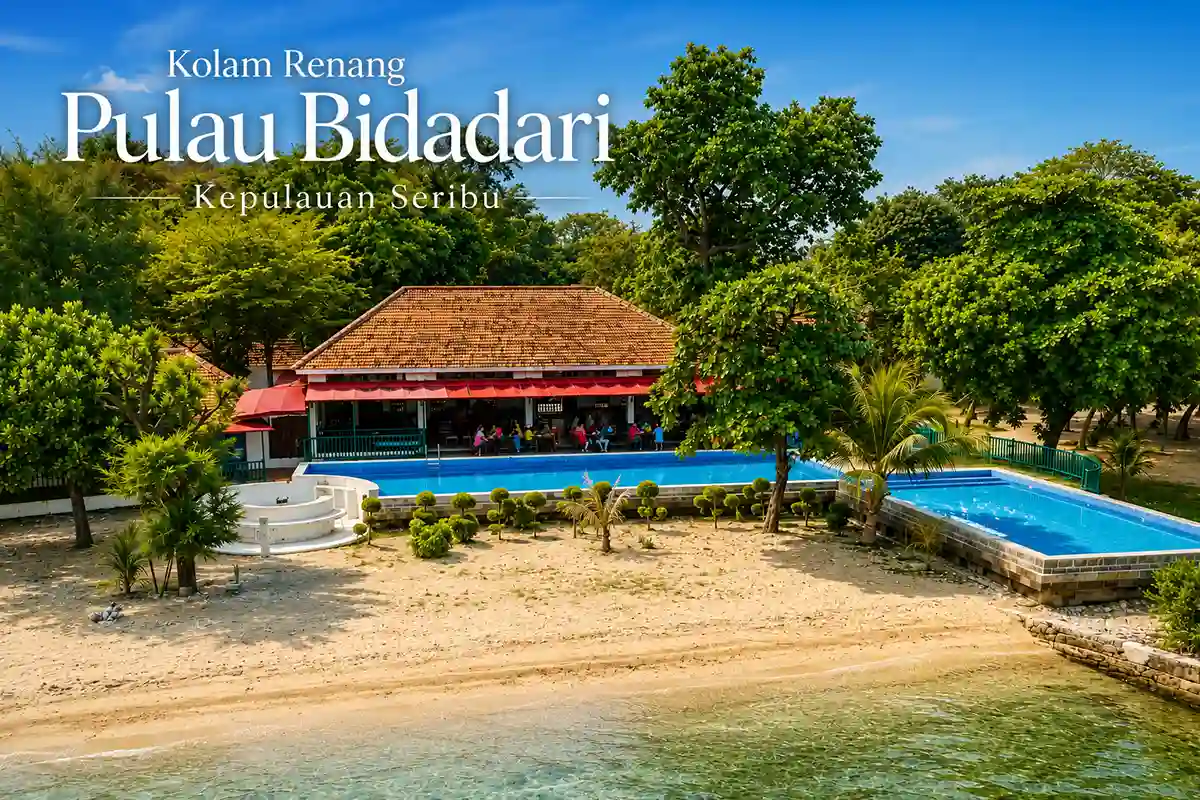 Kolam renang Pulau Bidadari Resort