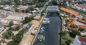 gamabr pelabuahan sunda Kelapa akses ke pulau seribu