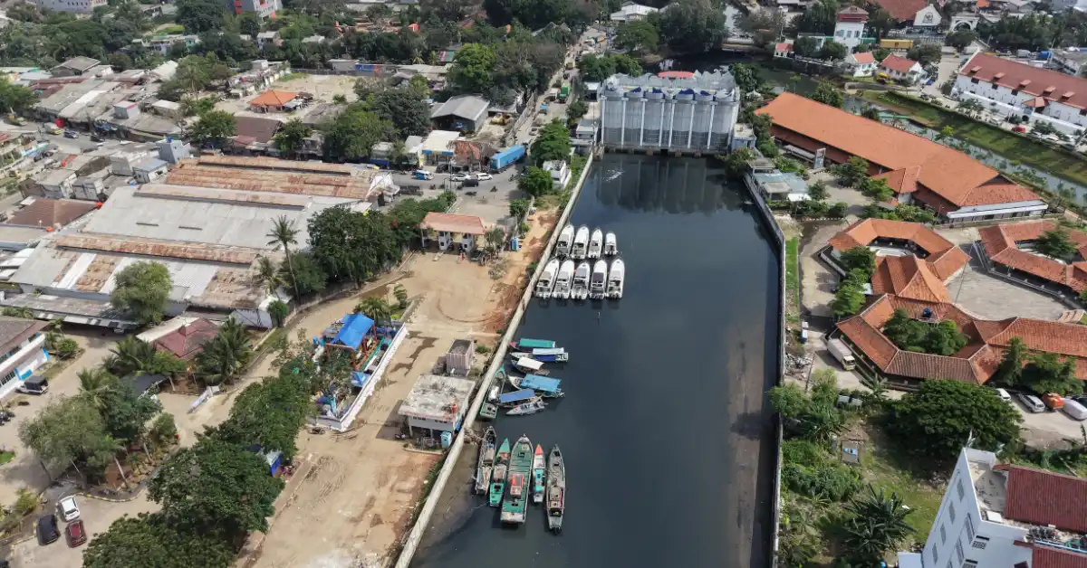gamabr pelabuahan sunda Kelapa akses ke pulau seribu