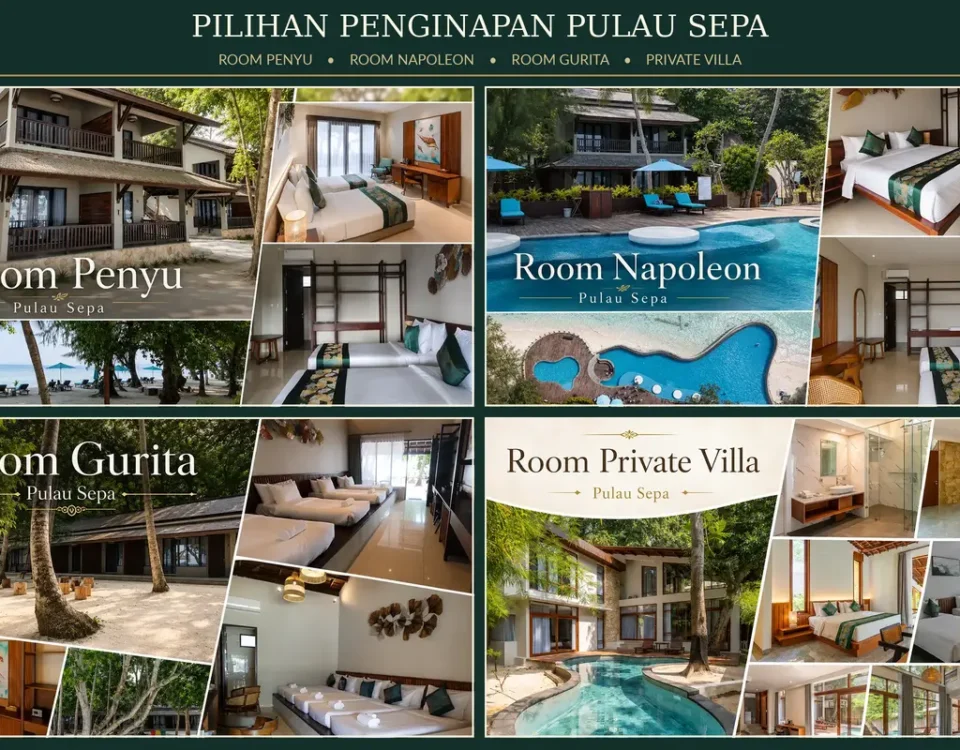 Penginapan Pulau Sepa: Pilihan Kamar, Fasilitas dan Harga 11 penginapan pulau sepa