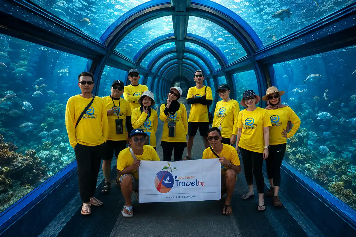 Undersea Aquarium Pulau Putri Resort di Kepulauan Seribu