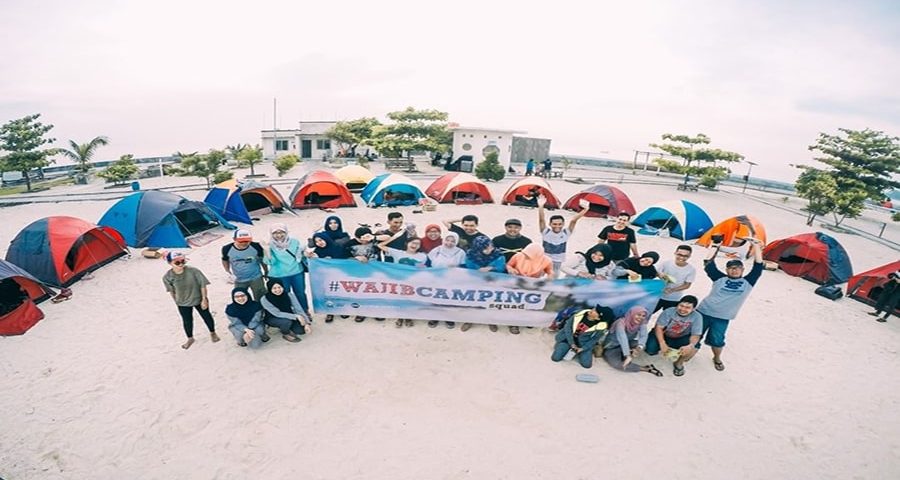 Spot camping Pulau Seribu